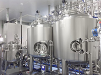 Tanque de almacenamiento de polvo liofilizado